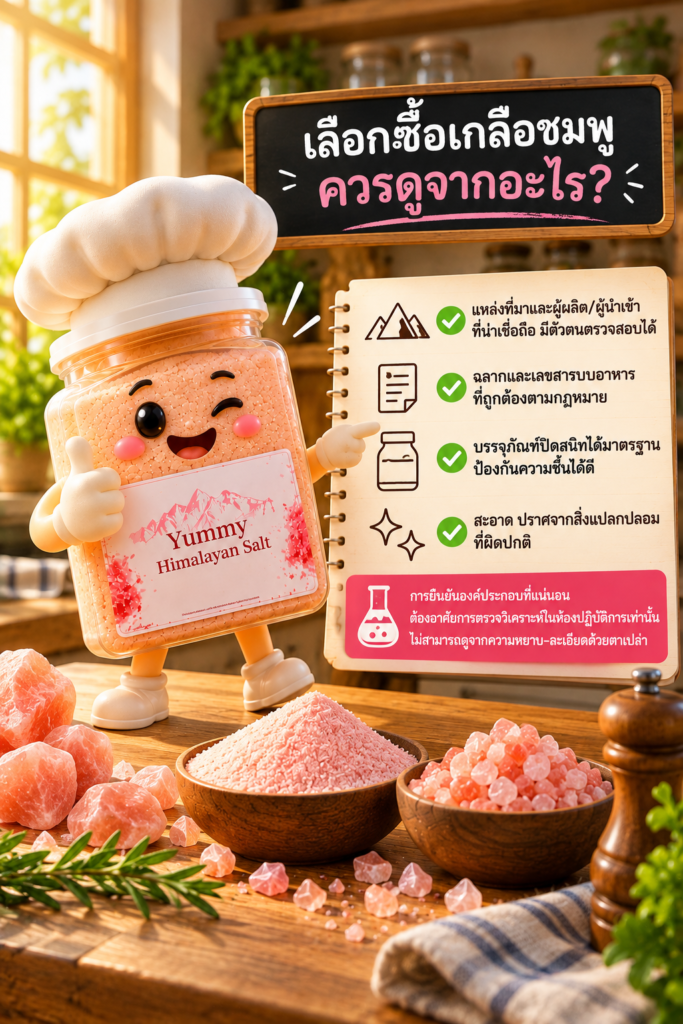 เกลือชมพูป่นหยาบ–ละเอียด เป็นของแท้ไหม? | Yummy